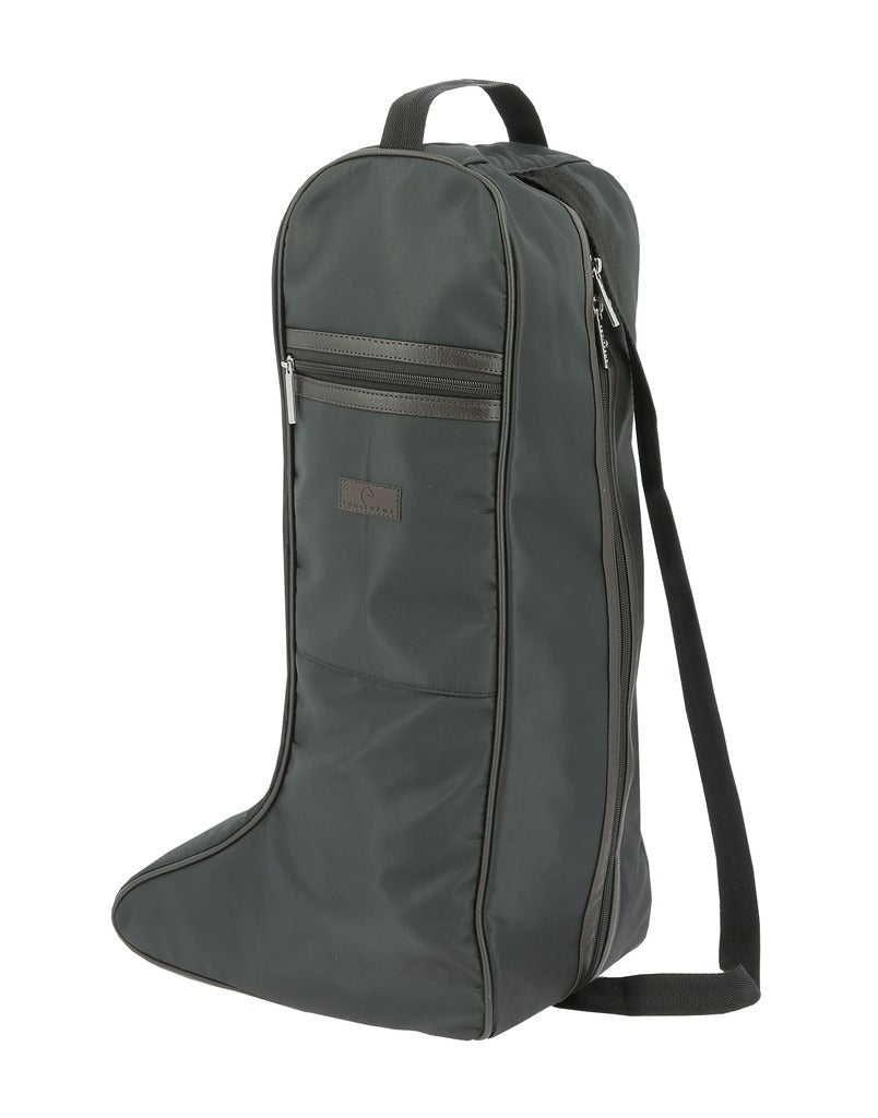 EQUITHÈME Soft Boot Bag – Fleece-Lined Protection with a Sleek Finish