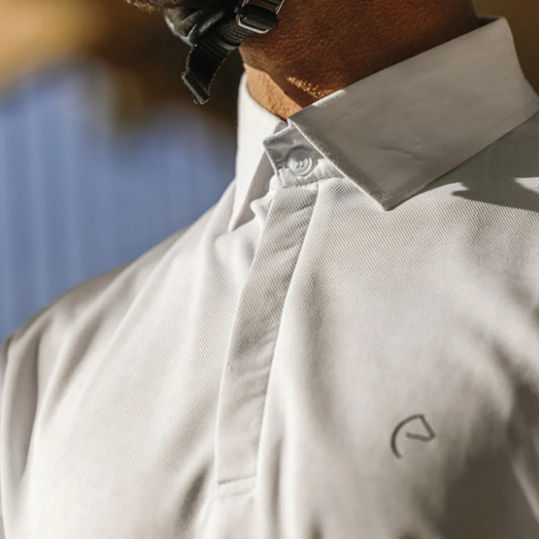 EQUITHEME Edy Men's Competition Polo - Classic Show Style