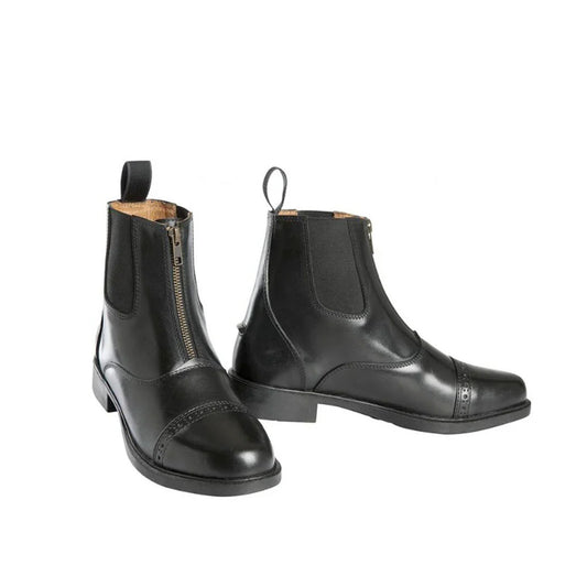 EQUITHÈME - Leather Zip Boots