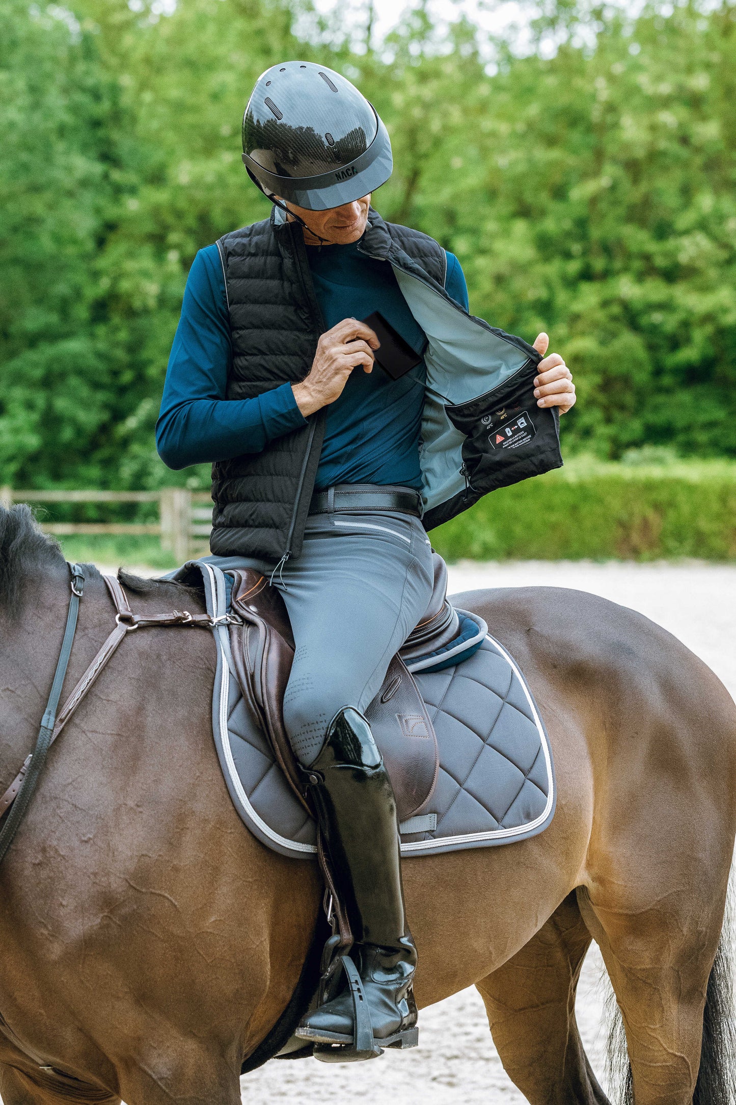 EQUITHÈME - Charlie - Heated Waistcoat Battery