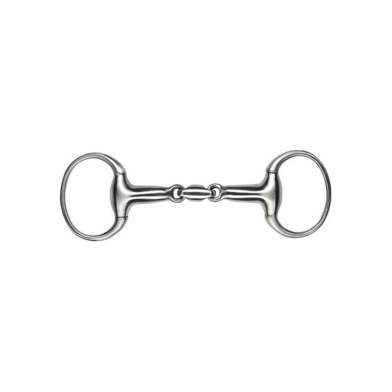 Feeling Anatomic Satin Finish Stainless Steel Eggbutt Snaffle