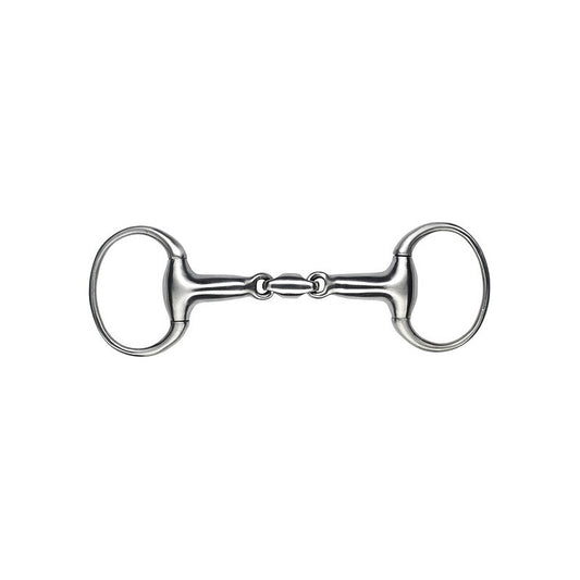 Feeling Anatomic Satin Finish Stainless Steel Eggbutt Snaffle