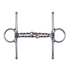Feeling Full Cheek Snaffle with Double Twisted Wire Mouthpiece