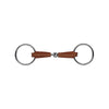 Feeling Leather Covered Ring Snaffle