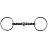 Feeling Ring Snaffle with Double Twisted Wire