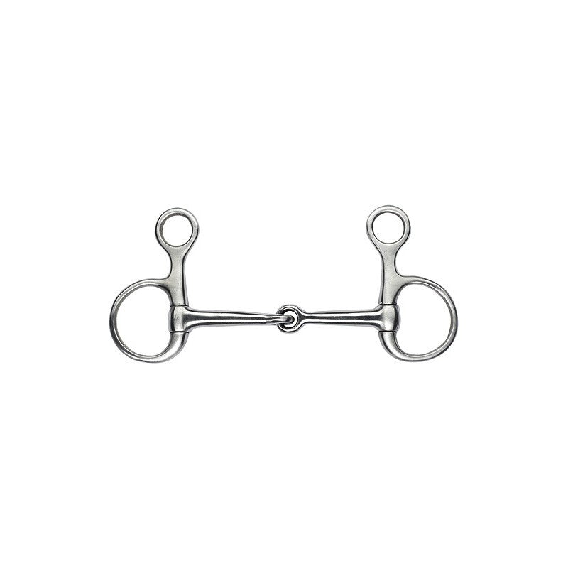 Feeling Satin Finish Stainless Steel “Baucher” Snaffle