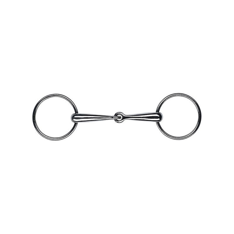 Feeling Stainless Steel Thin Ring Snaffle