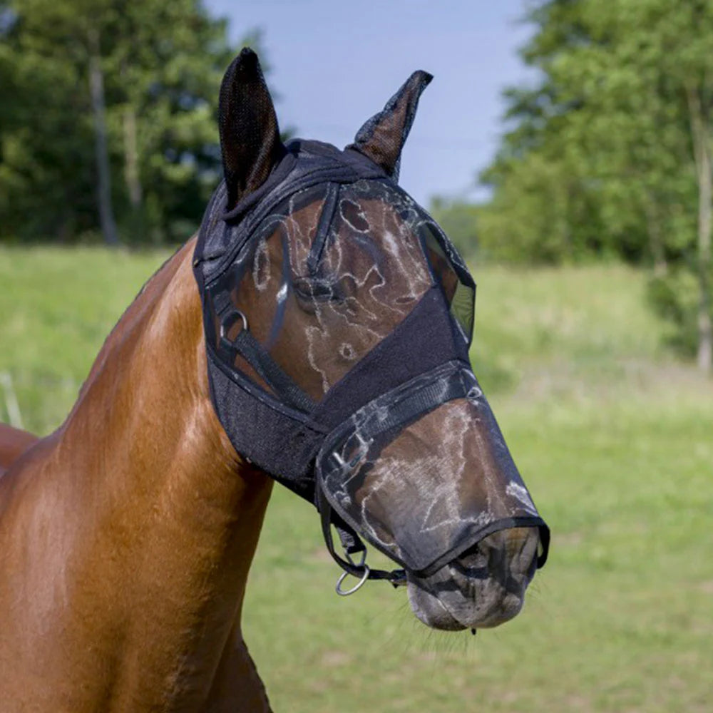 Equitheme 2-in-1 Fly Mask