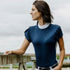 EQUITHÈME Ocala Show Polo – Recycled Comfort, Feminine Fit